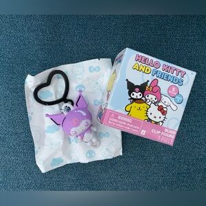 Hello Kitty and Friends Blind Clip Figure series 1 Kuromi